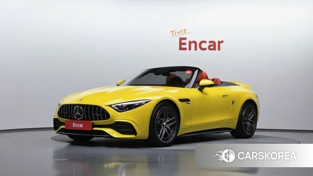 Mercedes-Benz SL-Class R232 2025 Желтый из Кореи