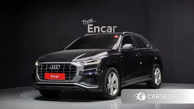 Audi Q8 (4M) 2021 Черный из Кореи