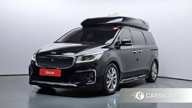 Kia The New Carnival 2019 Черный из Кореи