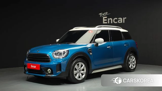 Mini Cooper Countryman 2021 Синий из Кореи