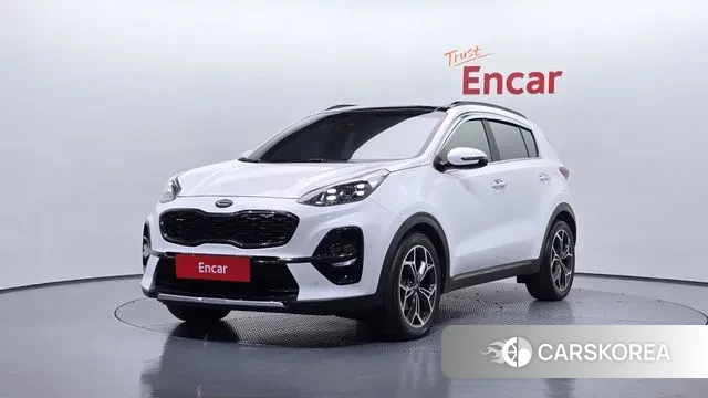 Kia Sportage The Bold 2018 Белый из Кореи