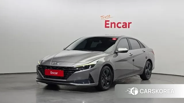 Hyundai Avante Hybrid (CN7) 2022 Серебряный из Кореи