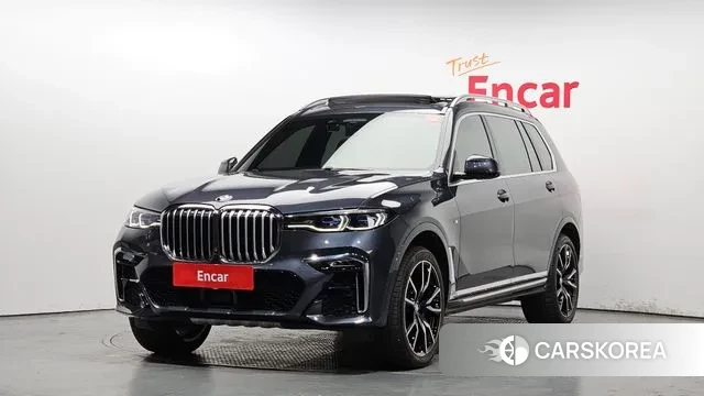 BMW X7 (G07) 2020 Серый из Кореи
