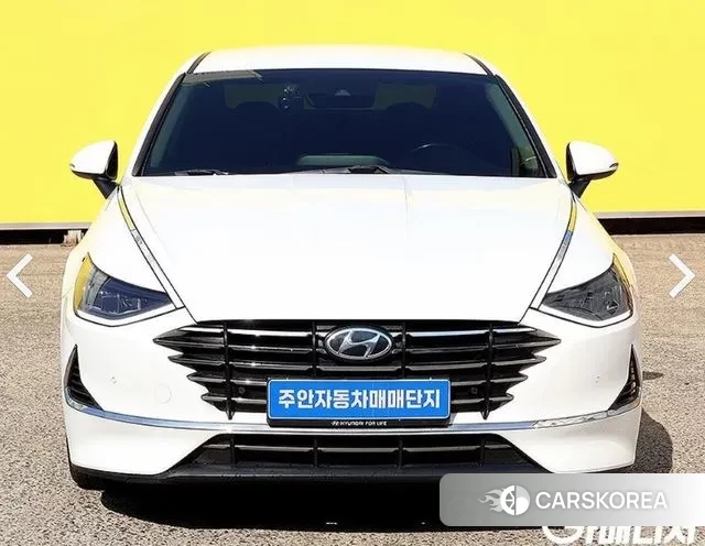 Hyundai Sonata (DN8) 2019 Белый из Кореи