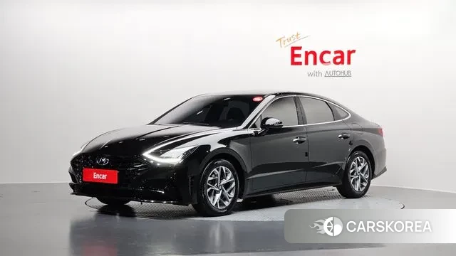 Hyundai Sonata (DN8) 2021 Черный из Кореи