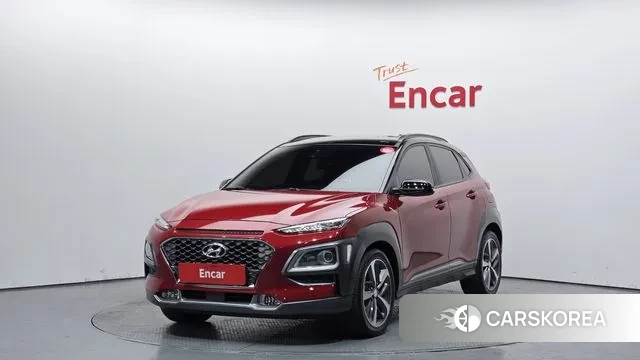 Hyundai Kona 2020 Красный из Кореи