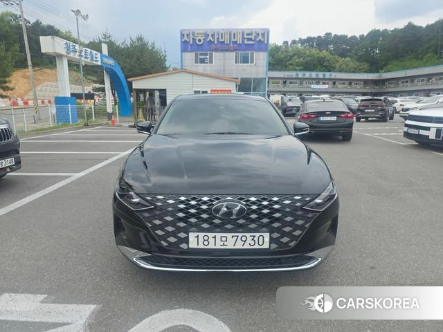 Hyundai The New Grandeur IG Hybrid 2022 Черный из Кореи