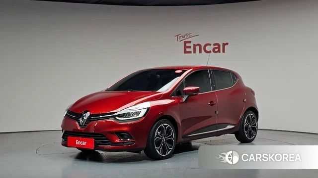 Renault Korea (Samsung) Clio 2018 Красный из Кореи
