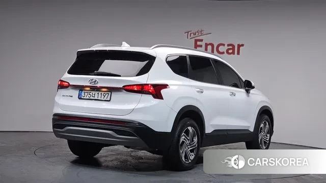 Hyundai The New Santa Fe 2023 Белый из Кореи
