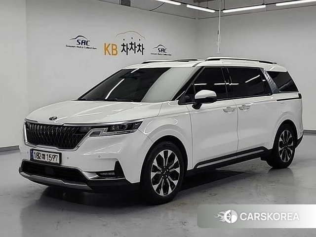 Kia Carnival 4th generation 2021 Белый из Кореи