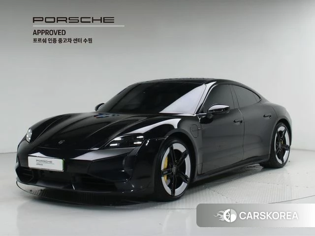 Porsche Taycan 2025 Черный из Кореи