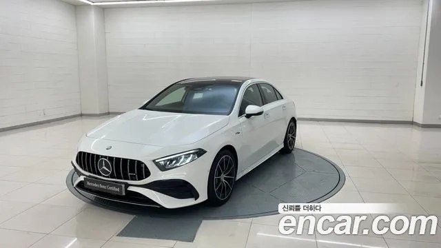 Mercedes-Benz A-Class W177 2024 Белый из Кореи