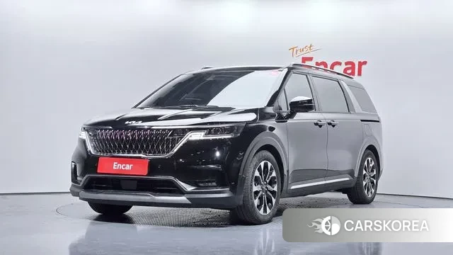Kia Carnival 4th generation 2023 Черный из Кореи