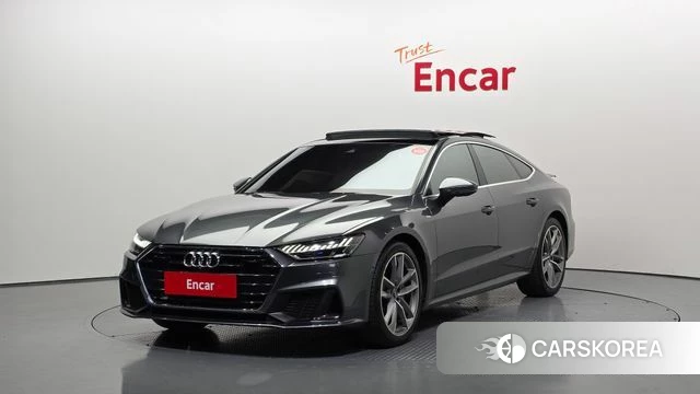 Audi A7 (4K) 2021 Серый из Кореи