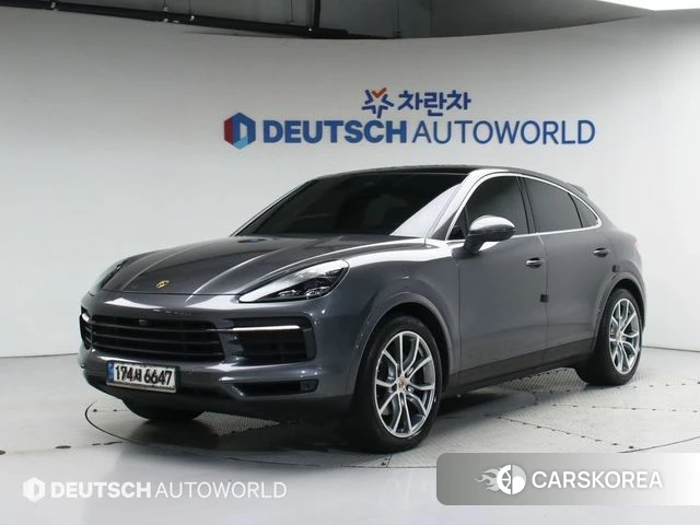 Porsche Cayenne (PO536) 2020 Серый из Кореи