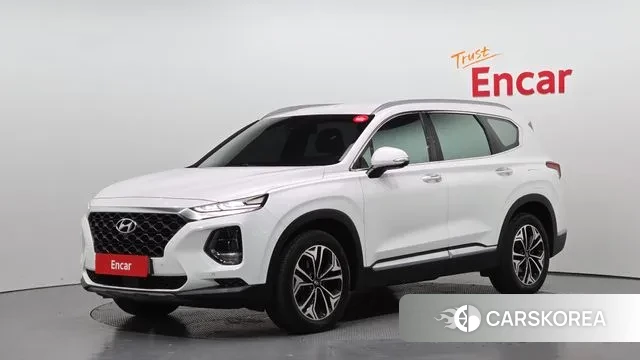 Hyundai Santa Fe TM 2019 Белый из Кореи