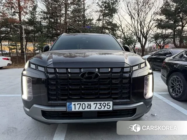 Hyundai The New Palisade 2023 Черный из Кореи