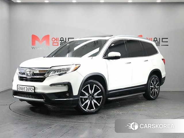 Honda Pilot 3rd generation 2019 Белый из Кореи
