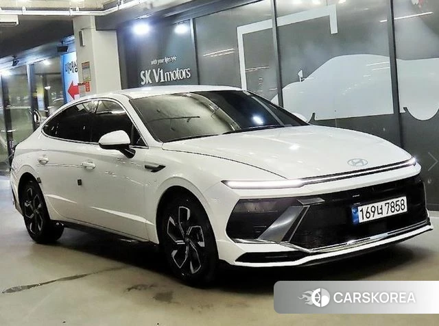 Hyundai Sonata D Edge (DN8) 2024 Белый из Кореи