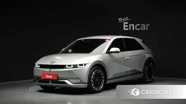 Hyundai Ionic 5 2024 Серебристо-серый из Кореи