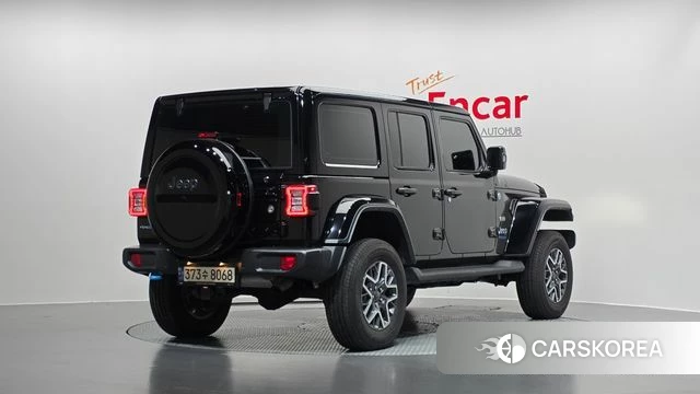Jeep Wrangler (JL) 2022 Черный из Кореи