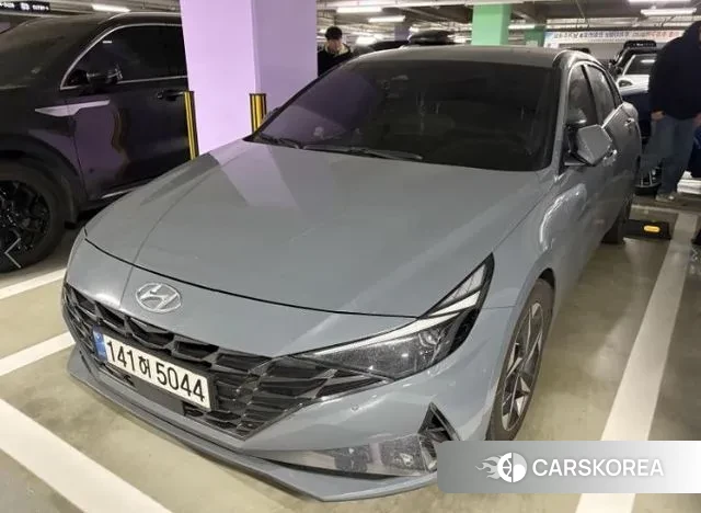 Hyundai Avante (CN7) 2021 Серый из Кореи