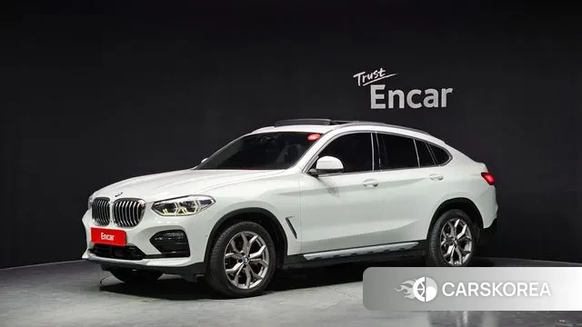 BMW X4 (G02) 2021 Белый из Кореи