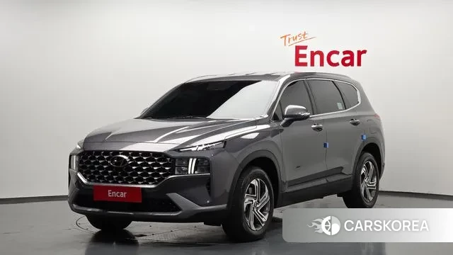 Hyundai The New Santa Fe 2023 Серый из Кореи