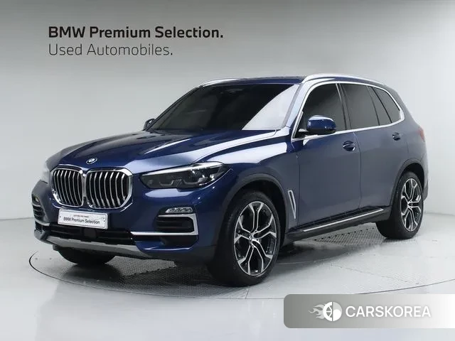 BMW X5 (G05) 2021 Синий из Кореи