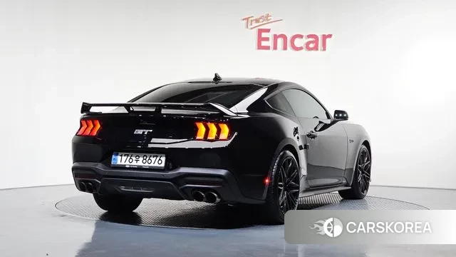 Ford Mustang 7th Generation 2024 Черный из Кореи