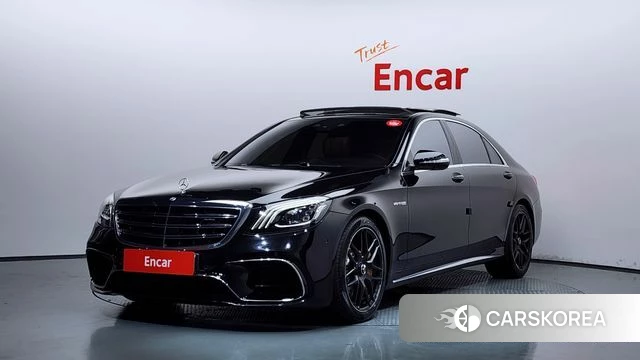 Mercedes-Benz S-Class W222 2019 Черный из Кореи
