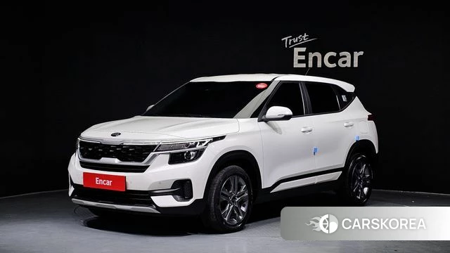 Kia Seltos 2021 Белый из Кореи