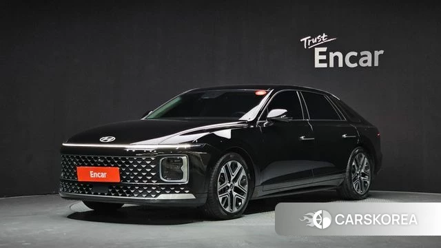 Hyundai Grandeur (GN7) 2023 Черный из Кореи