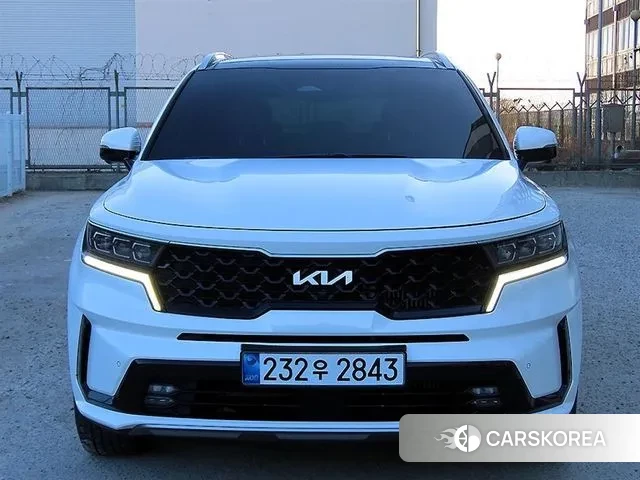 Kia The New Sorento 4th Generation 2021 Белый из Кореи