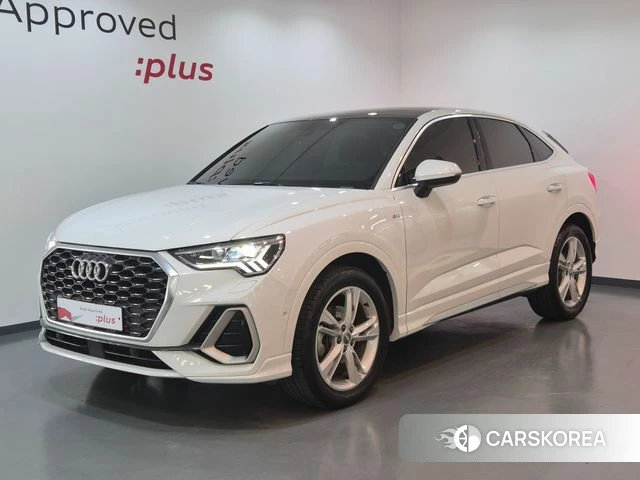 Audi Q3 (F3) 2020 Белый из Кореи