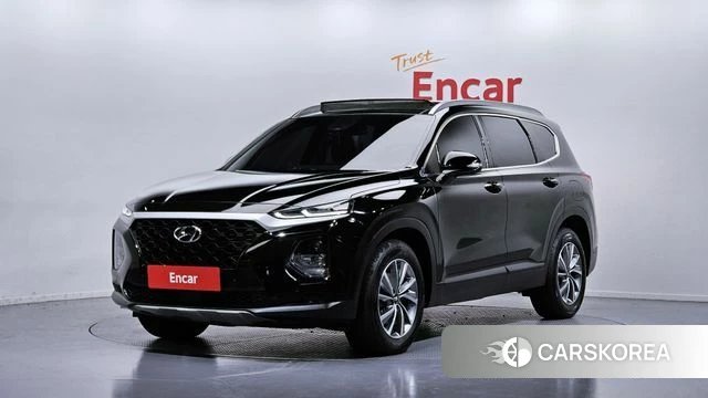 Hyundai Santa Fe TM 2019 Черный из Кореи