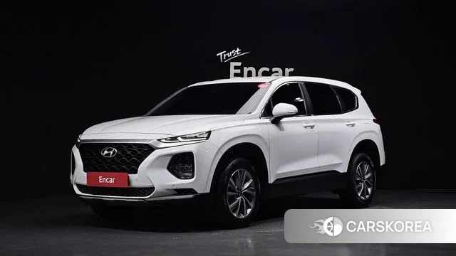 Hyundai Santa Fe TM 2019 Белый из Кореи