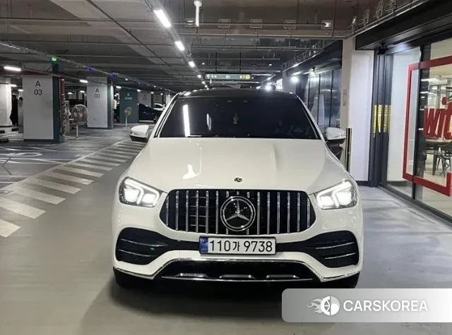 Mercedes-Benz GLE-Class W167 2023 Белый из Кореи