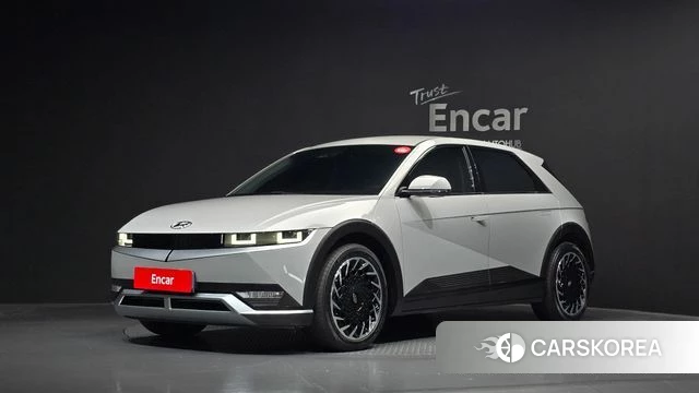 Hyundai Ionic 5 2022 Серебристо-серый из Кореи