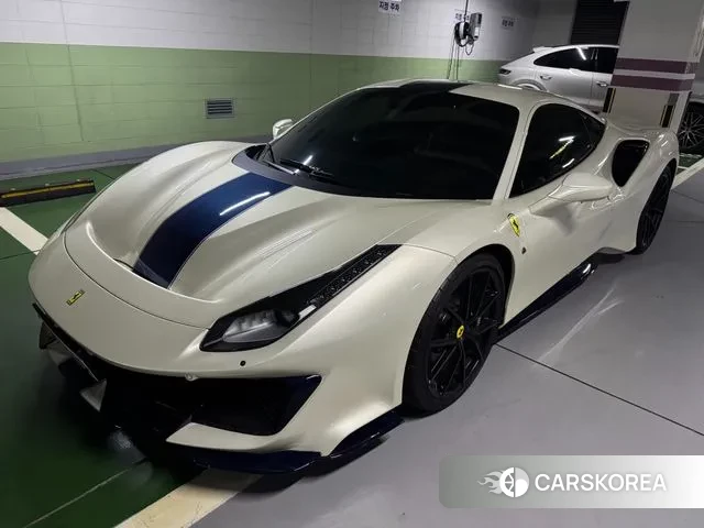 Ferrari 488 Pista 2020 Белый из Кореи
