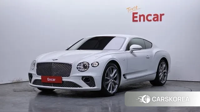 Bentley Continental GT 3rd Generation 2022 Белый из Кореи