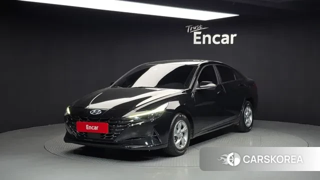 Hyundai Avante (CN7) 2020 Черный из Кореи