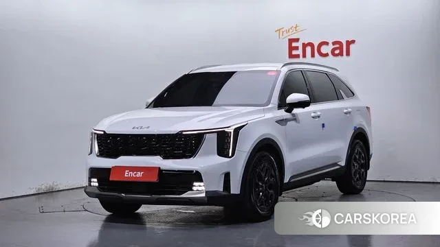 Kia The New Sorento 4th Generation 2023 Белый из Кореи