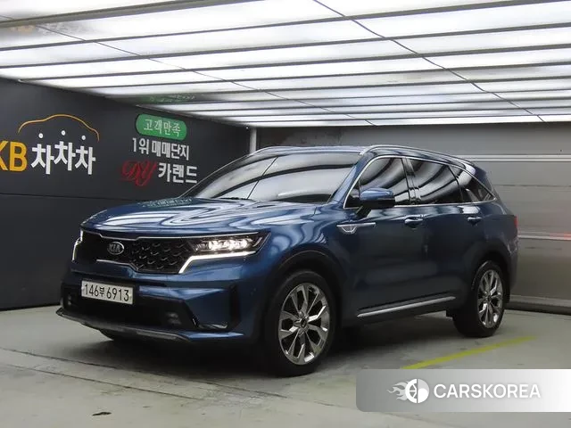 Kia Sorento 4th Generation 2020 Синий из Кореи