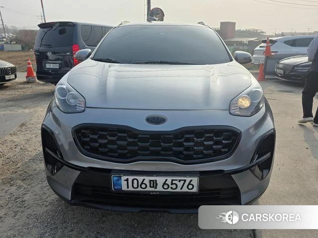 Kia Sportage The Bold 2021 Серебристо-серый из Кореи