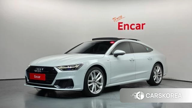 Audi A7 (4K) 2023 Белый из Кореи