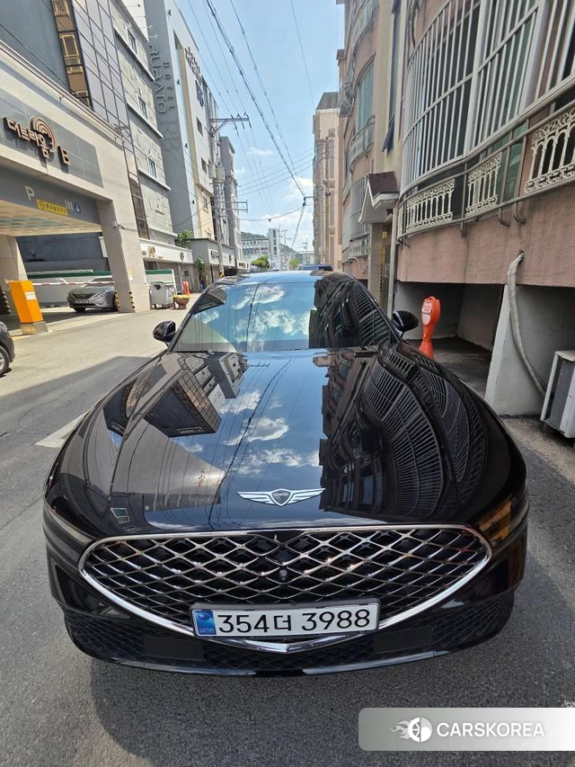 Genesis G90 (RS4) 2023 Черный из Кореи