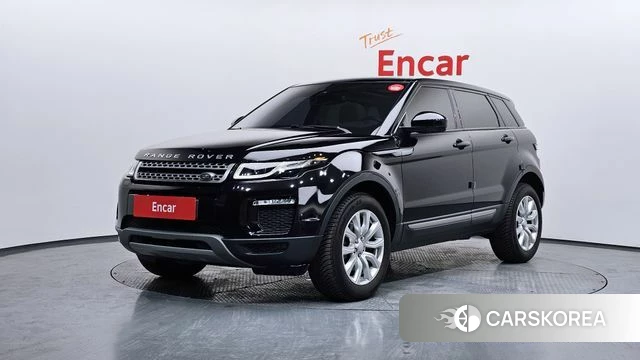 Land Rover Range Rover Evoque 2018 Черный из Кореи
