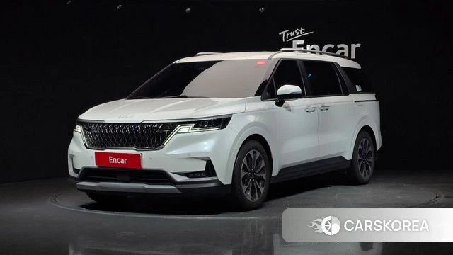 Kia Carnival 4th generation 2021 Белый из Кореи