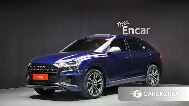 Audi Q8 (4M) 2021 Синий из Кореи